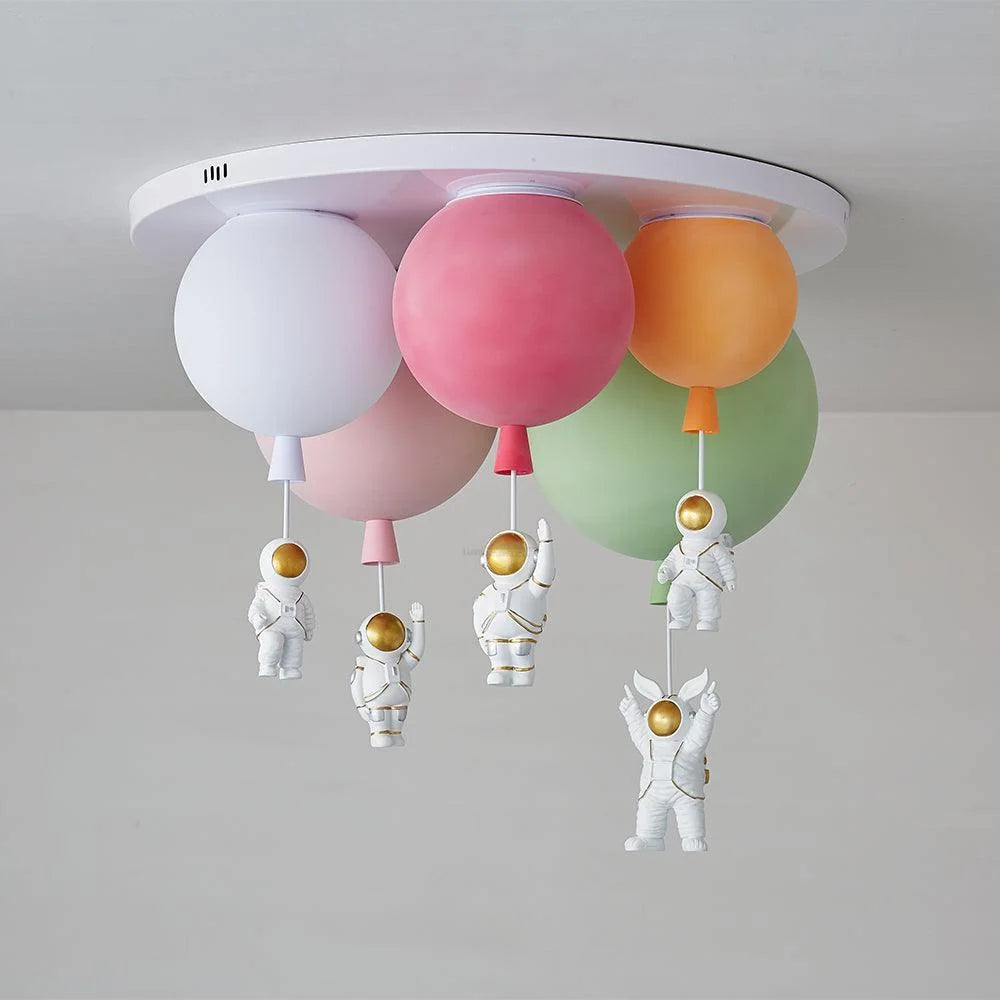Frosted Balloon Combination Ceiling Lamp with 3/5 heads - Candy-1-Yiosilamp