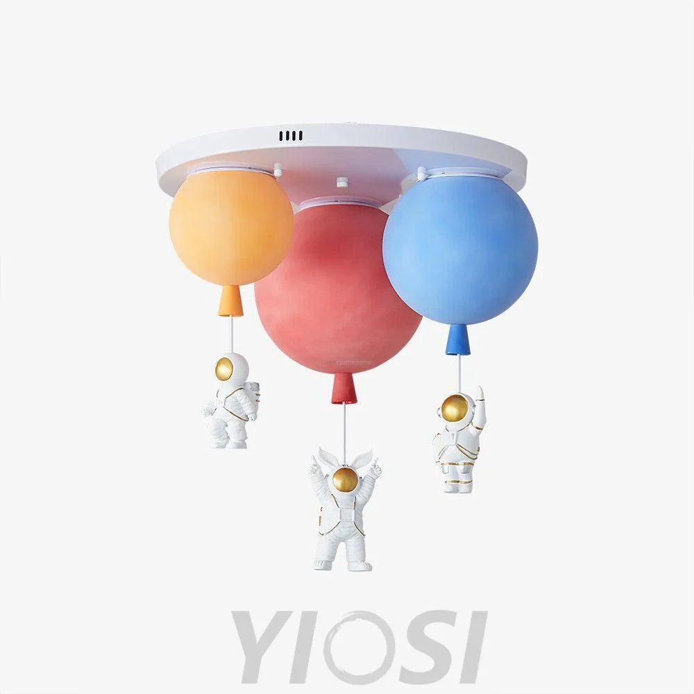 Frosted Balloon Combination Ceiling Lamp with 3/5 heads - Candy-1-Yiosilamp