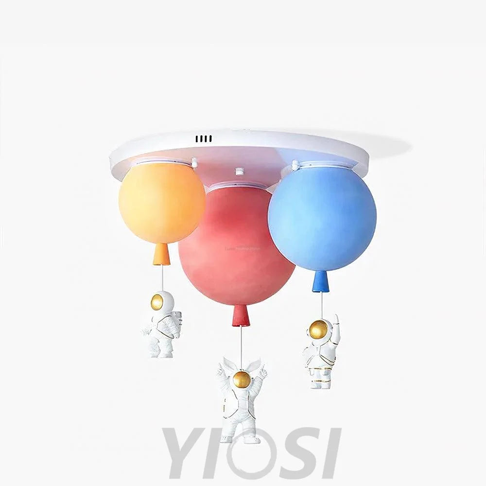 Frosted Balloon Combination Ceiling Lamp with 3/5 heads - Candy-1-Yiosilamp