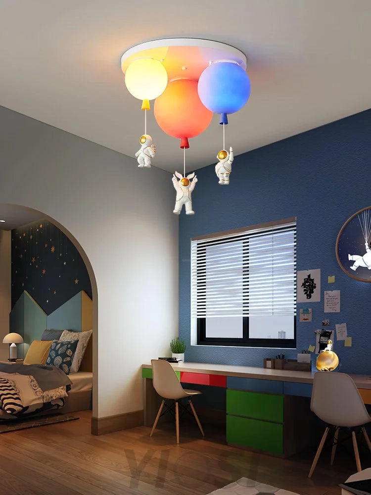 Frosted Balloon Combination Ceiling Lamp with 3/5 heads - Candy-1-Yiosilamp