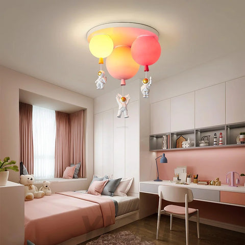 Frosted Balloon Combination Ceiling Lamp with 3/5 heads - Candy-1-Yiosilamp