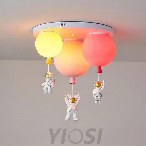 Frosted Balloon Combination Ceiling Lamp with 3/5 heads - Candy-1-Yiosilamp