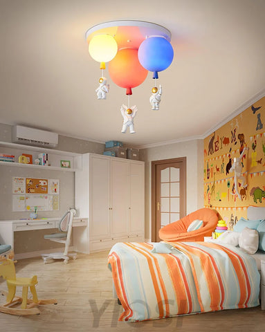 Frosted Balloon Combination Ceiling Lamp with 3/5 heads - Candy-1-Yiosilamp