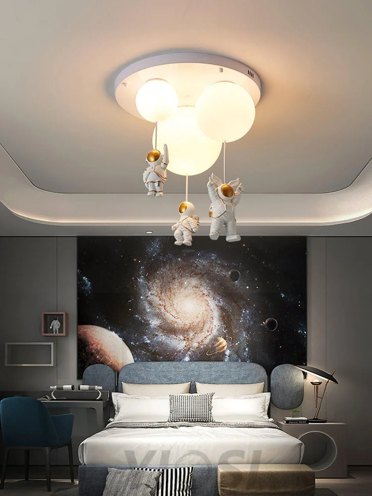 Frosted Balloon Combination Ceiling Lamp with 3/5 heads - Candy-1-Yiosilamp