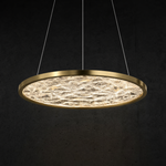 Frozen Crystal Modern Sculptural Pendant Light - main