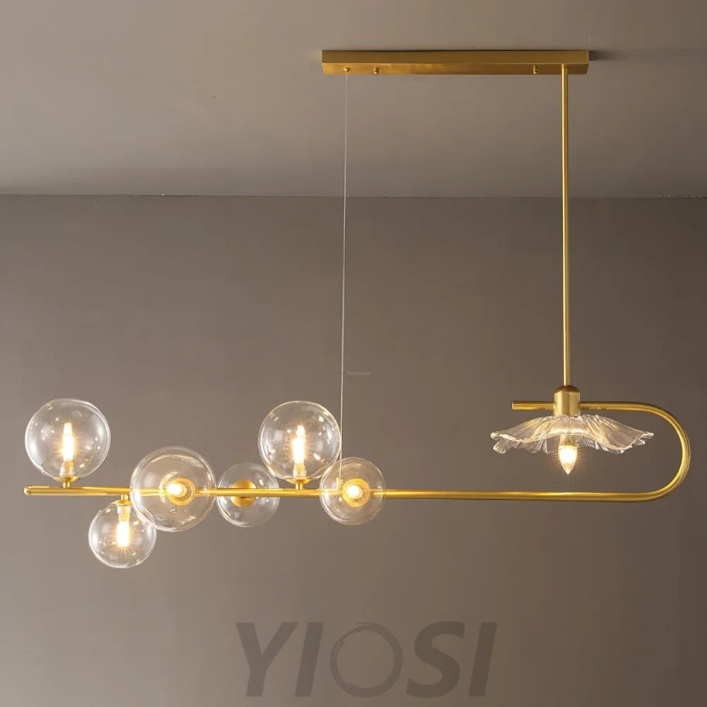 Fulesi Chandelier with 5/7 heads - -1-Yiosilamp