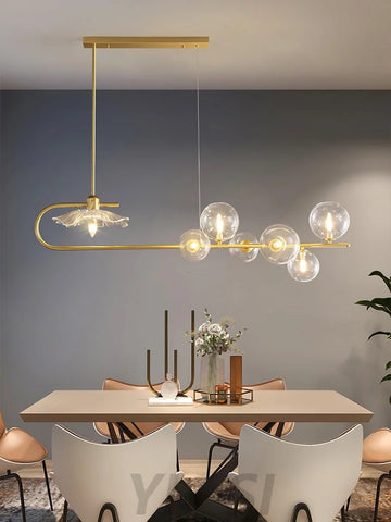 Fulesi Chandelier with 5/7 heads - -1-Yiosilamp