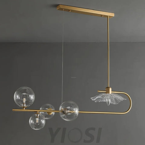 Fulesi Chandelier with 5/7 heads - -1-Yiosilamp