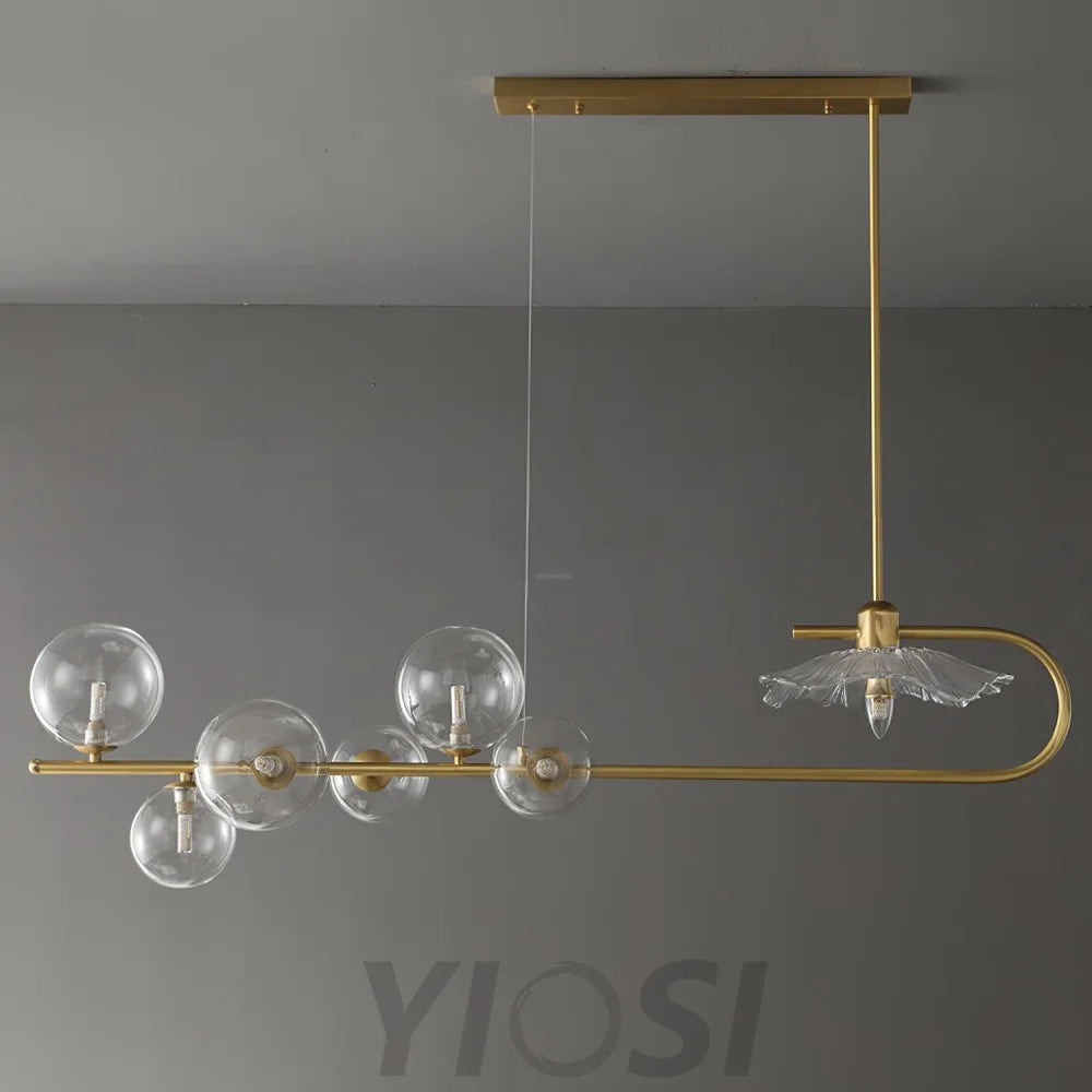 Fulesi Chandelier with 5/7 heads - -1-Yiosilamp