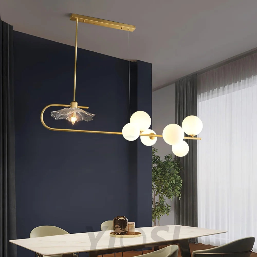 Fulesi Chandelier with 5/7 heads - -1-Yiosilamp