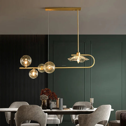 Fulesi Chandelier with 5/7 heads - -1-Yiosilamp