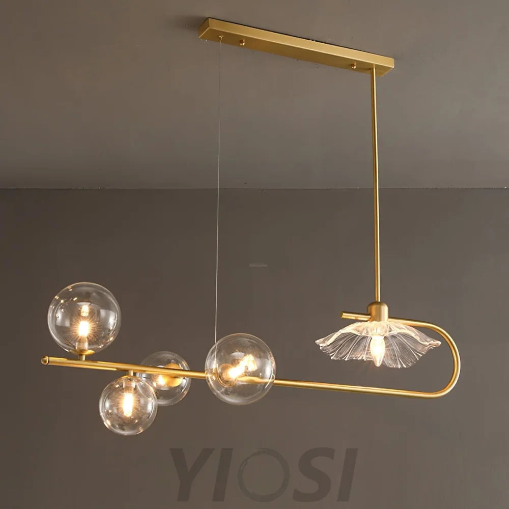 Fulesi Chandelier with 5/7 heads - -1-Yiosilamp