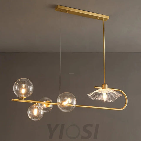 Fulesi Chandelier with 5/7 heads - -1-Yiosilamp