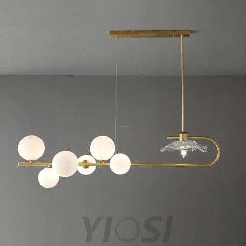 Fulesi Chandelier with 5/7 heads - -1-Yiosilamp