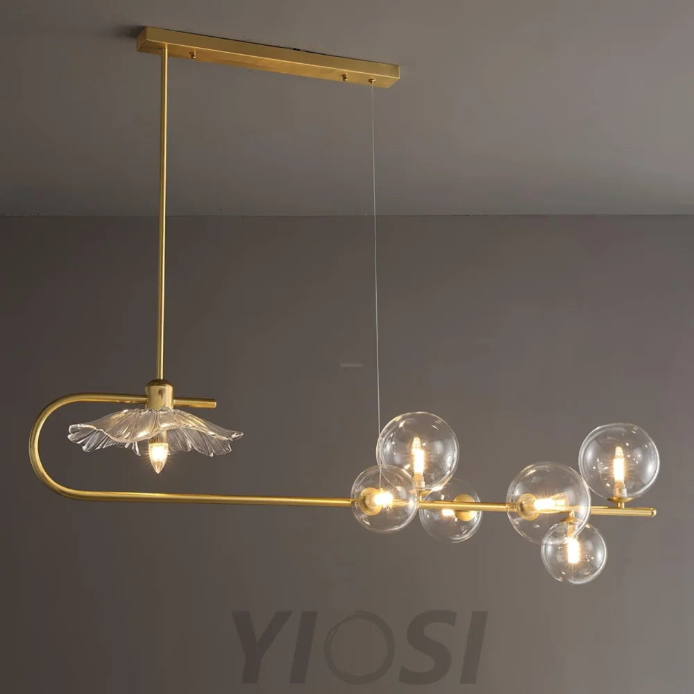 Fulesi Chandelier with 5/7 heads - -1-Yiosilamp