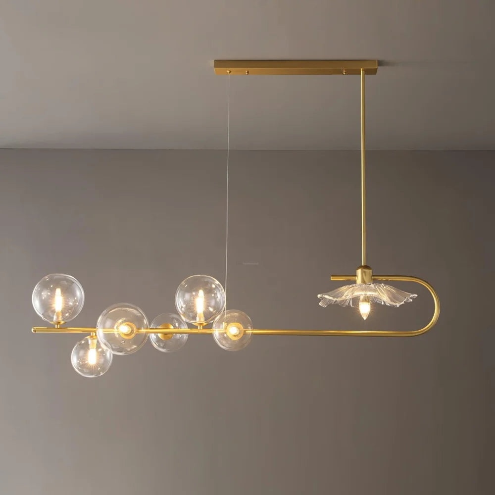Fulesi Chandelier with 5/7 heads - -1-Yiosilamp
