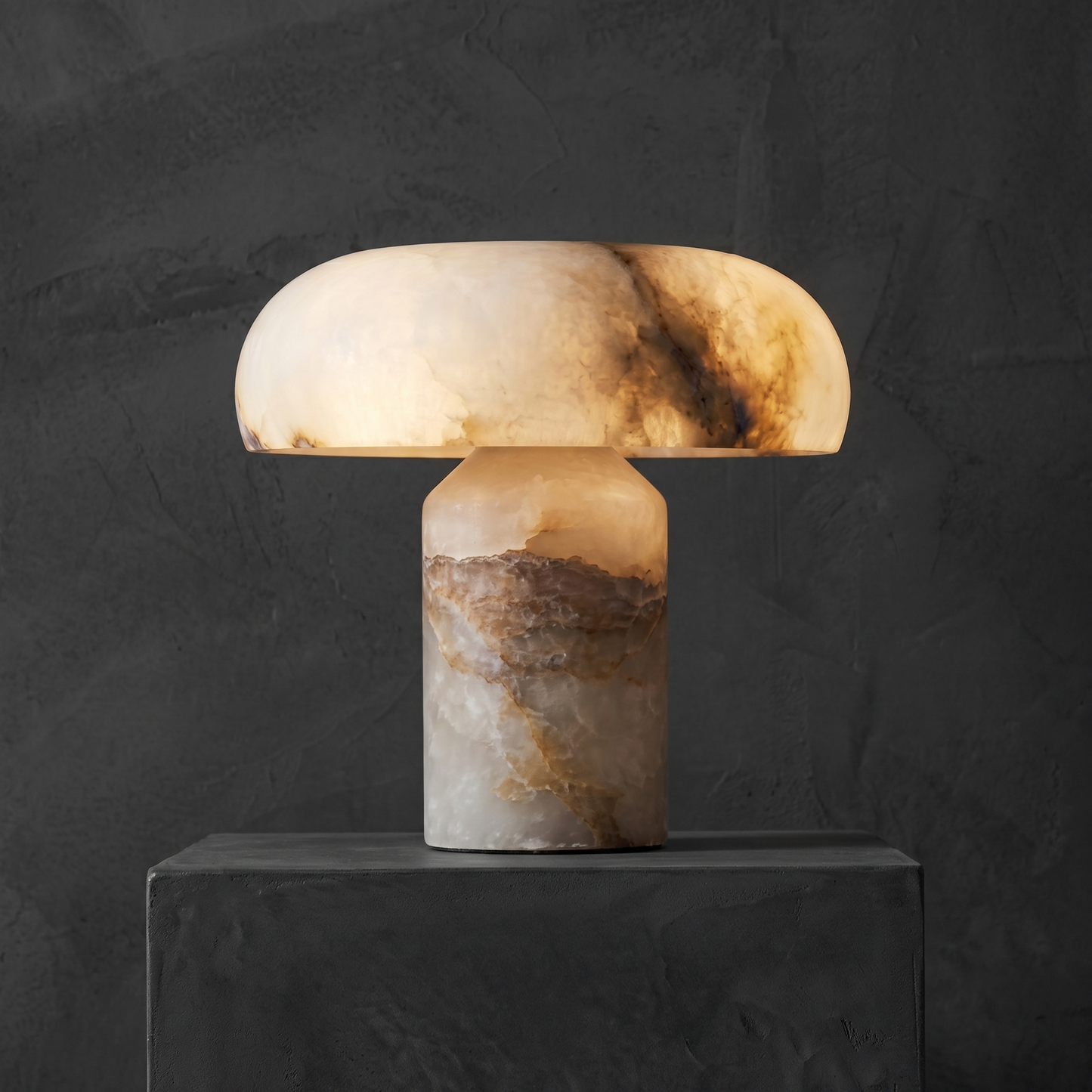 Yiosi Fungo Mushroom Flat Table Lamp - Image 1