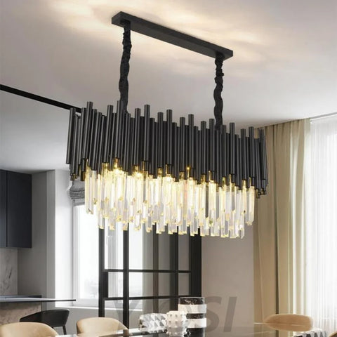 chandelier kitchen table