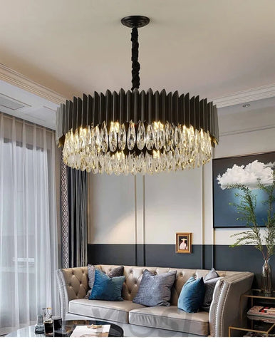 Fusion Latest Design Luxury Black Chandelier