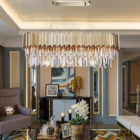 Natasha Modern Classic Crystal Chandelier