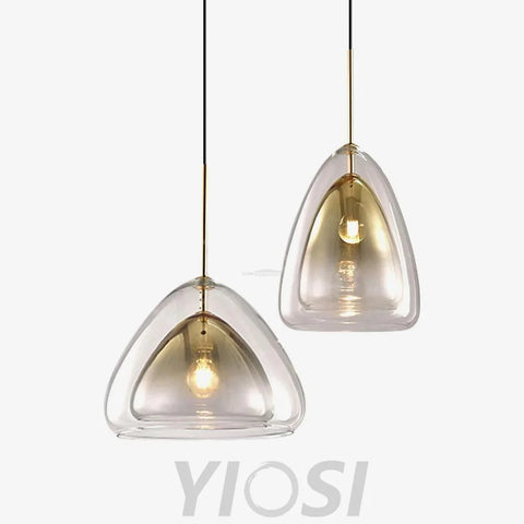 Futuristische Glass Pendant - Art Glass-1-Yiosilamp