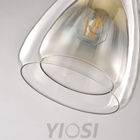 Futuristische Glass Pendant - Art Glass-1-Yiosilamp