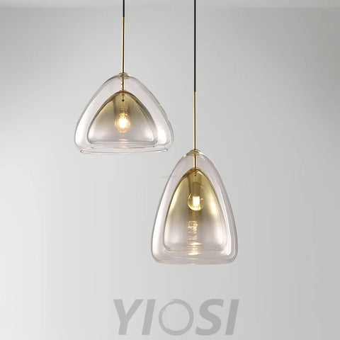 Futuristische Glass Pendant - Art Glass-1-Yiosilamp