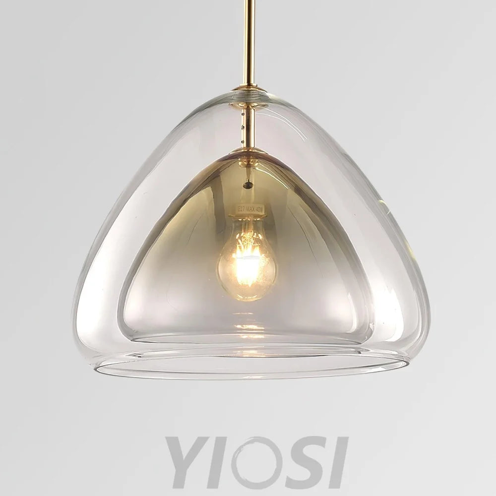 Futuristische Glass Pendant - Art Glass-1-Yiosilamp