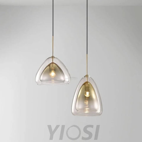 Futuristische Glass Pendant - Art Glass-1-Yiosilamp