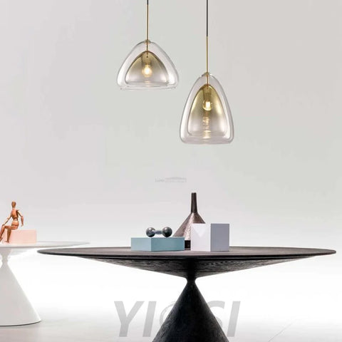 Futuristische Glass Pendant - Art Glass-1-Yiosilamp