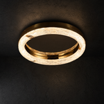 Galaxy Dream Modern Crystal Flush Mount Ceiling Light - main