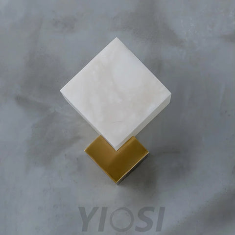 Gatsby Alabaster Wall Sconce - Alabaster, Alabaster Wall Lamp-1-Yiosilamp