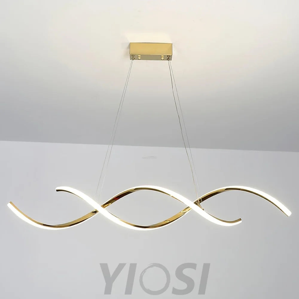 Gentle Waves Pendant - Straps-1-Yiosilamp