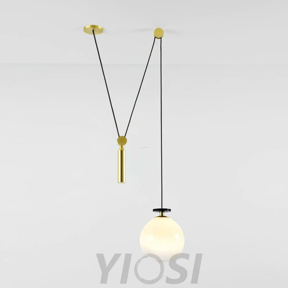 Geometric Art Modern Chandelier - Glass-1-Yiosilamp