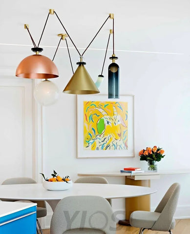 Geometric Art Modern Chandelier - Yiosilamp