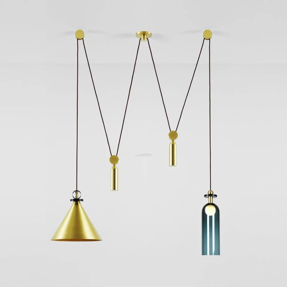 Geometric Art Modern Chandelier - Yiosilamp