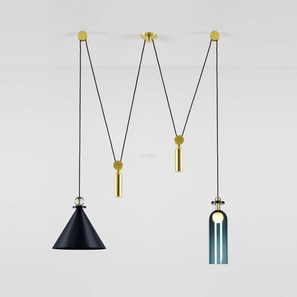 Geometric Art Modern Chandelier - Yiosilamp