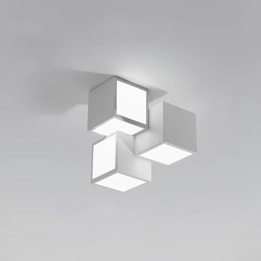 Geometric Ceiling Lamp ∅ 11.8″ - Cube-1-Yiosilamp