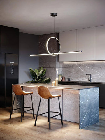 Geometric Linear Pendant - Hailey-1-Yiosilamp