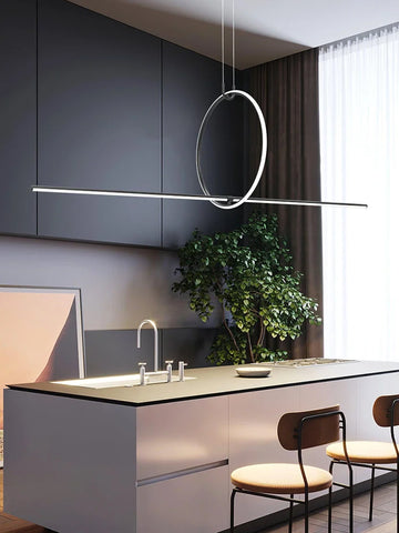 Geometric Linear Pendant - Hailey-1-Yiosilamp
