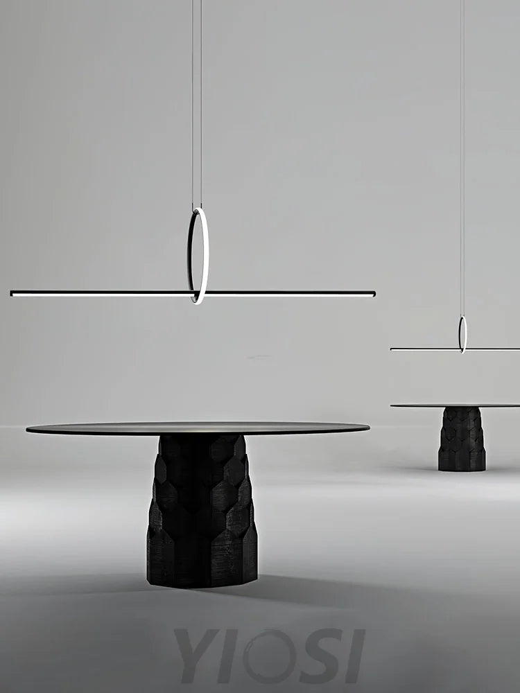 Geometric Linear Pendant - Hailey-1-Yiosilamp