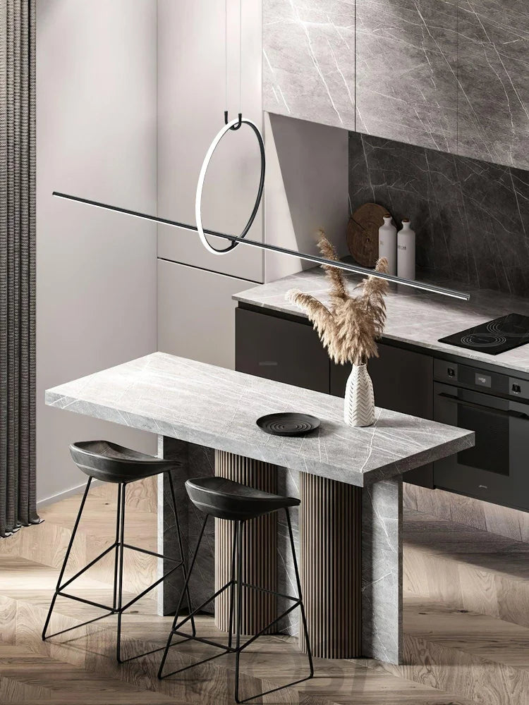 Geometric Linear Pendant - Hailey-1-Yiosilamp