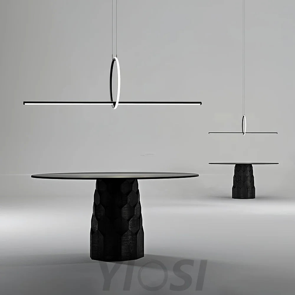 Geometric Linear Pendant - Hailey-1-Yiosilamp