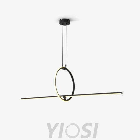 Geometric Linear Pendant - Hailey-1-Yiosilamp