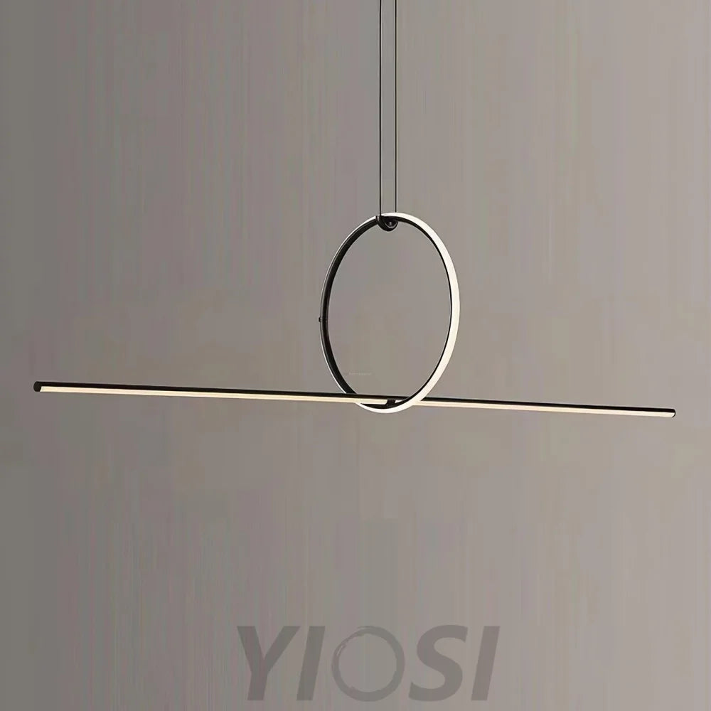 Geometric Linear Pendant - Hailey-1-Yiosilamp