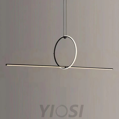 Geometric Linear Pendant - Hailey-1-Yiosilamp