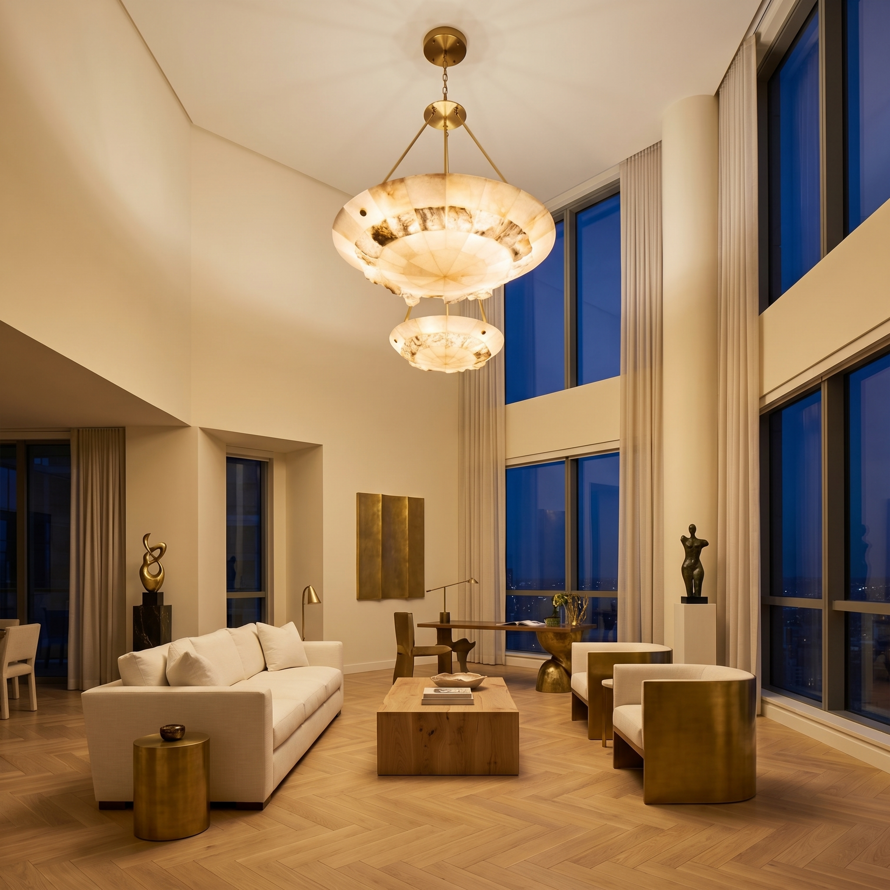 Yiosi Geometrica Bowl Pendant Light - Image 3