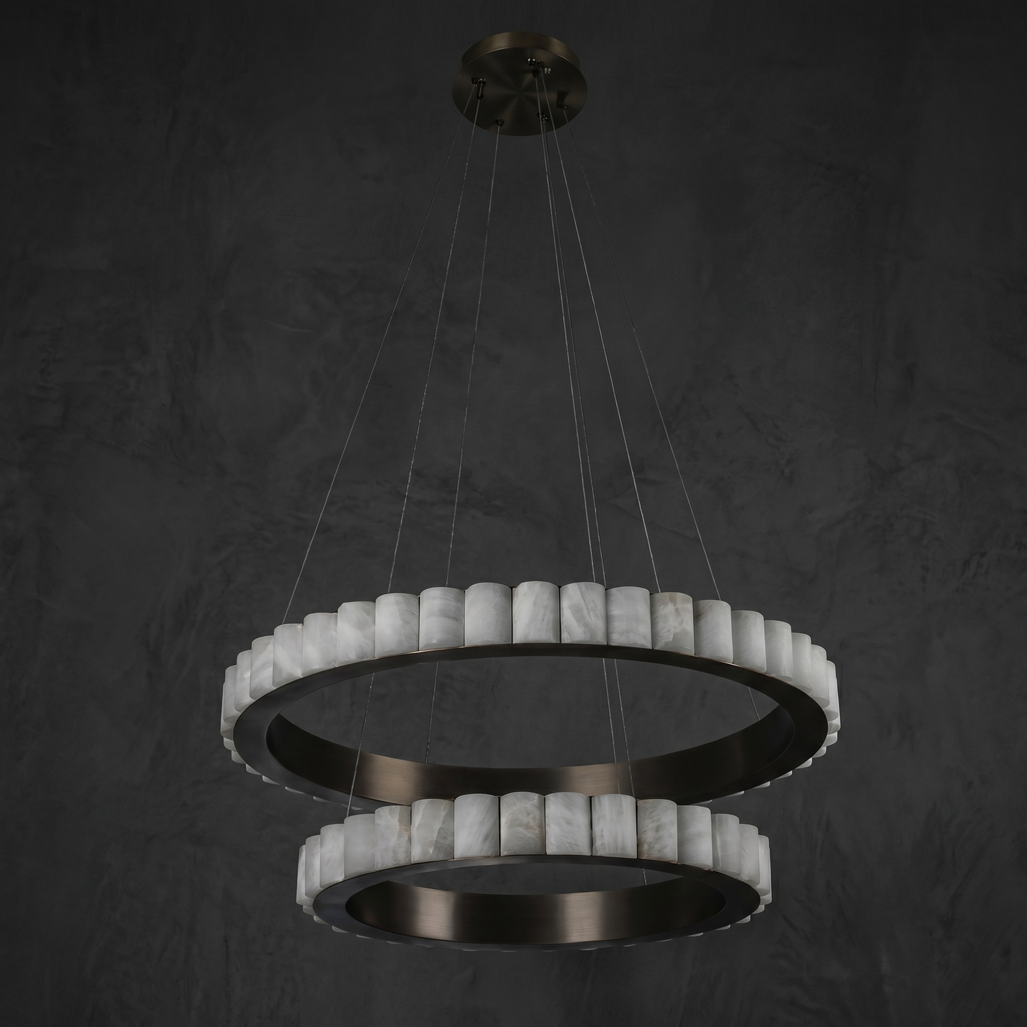 Yiosi Geometrica Double Ring Chandelier - Image 2