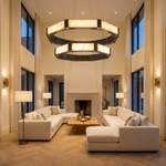 Yiosi Geometrica Hexagon Ring Chandelier - Image 3