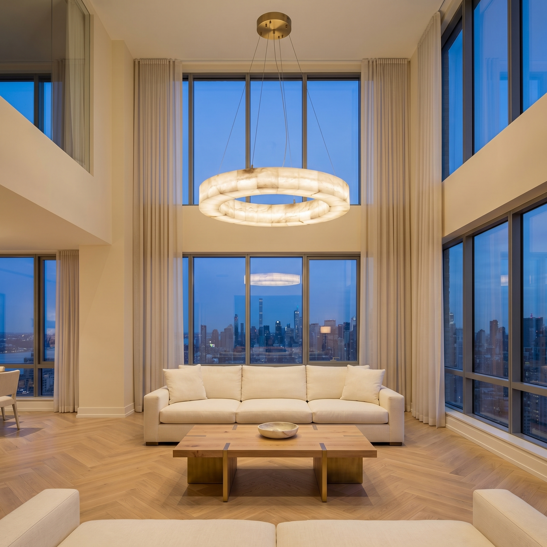Yiosi Geometrica Thick Ring Pendant Light - Image 3